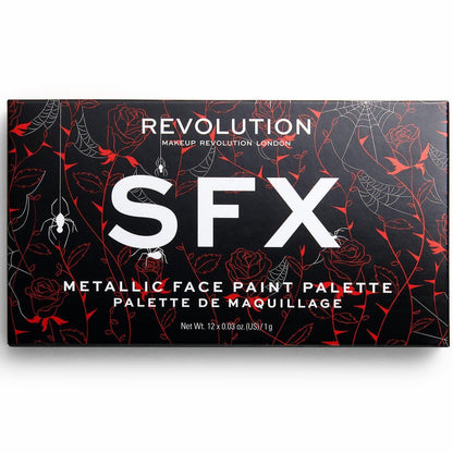 Revolution SFX Metallic Face Paint Palette