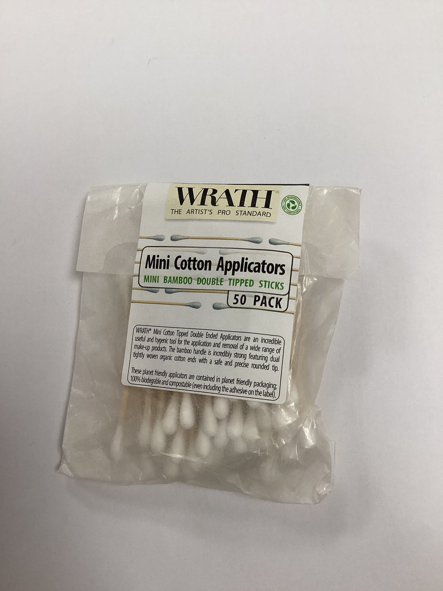 Wrath mini cotton applicators 50pack