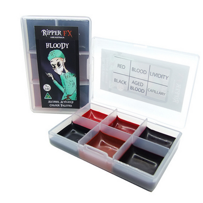 Ripperfx Alcohol palette - Pocket size Bloody