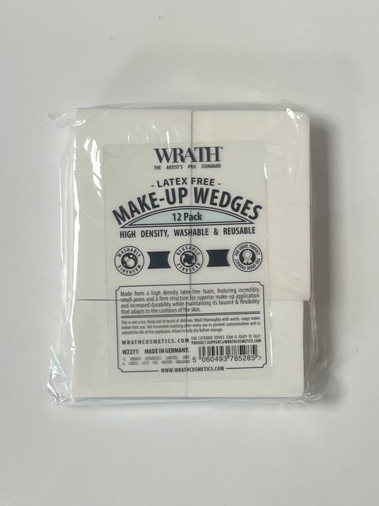 WRATH Latex Free Make-up Wedges 12pc