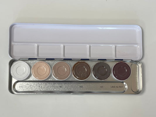 Kryolan Aqua Colour Palette Ageing