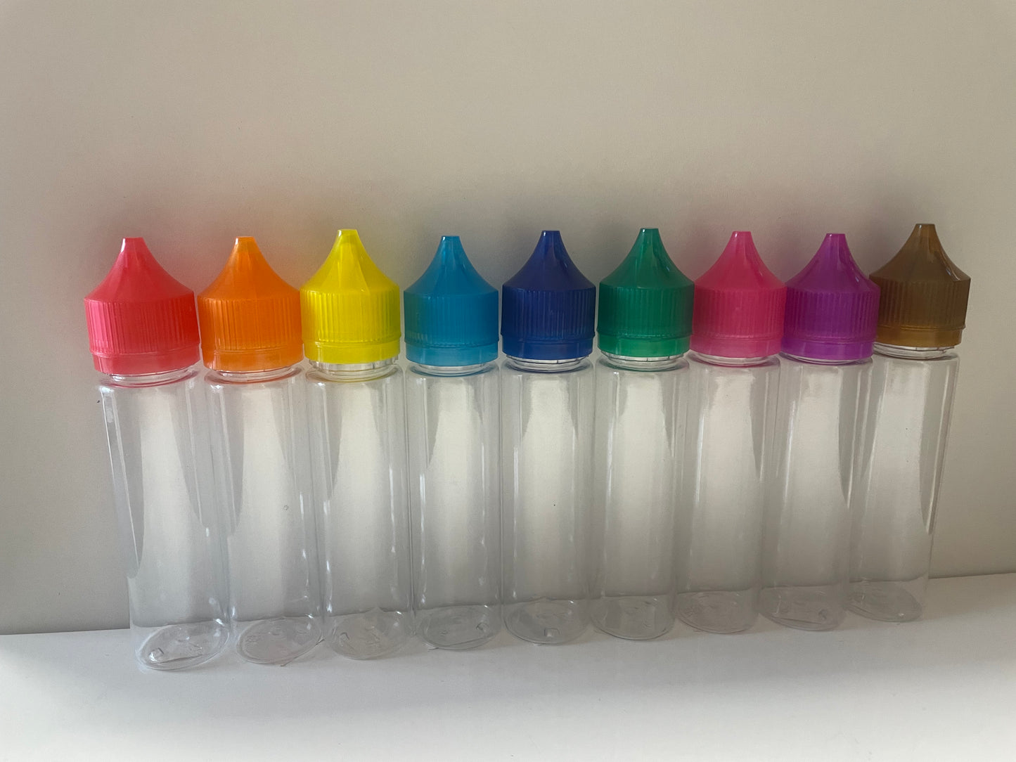 Coloured Dropper Bottles