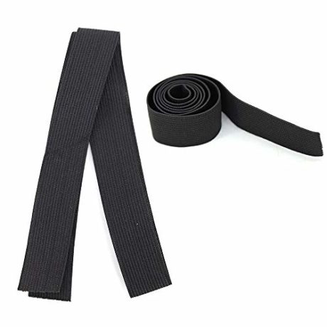 Black Elastic 1m